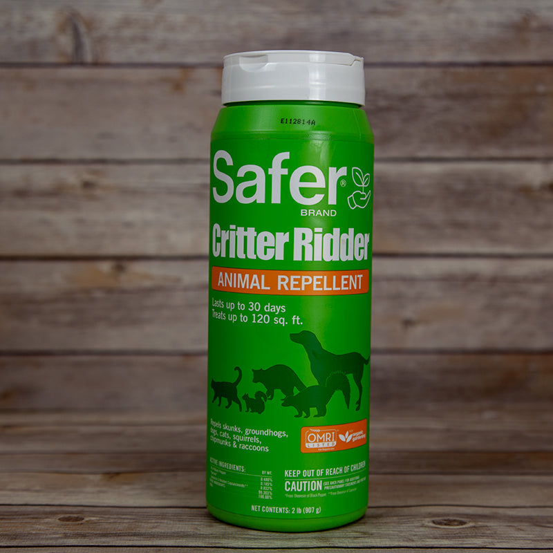 Safer Critter Ridder Animal Repellent Granular (2 lb) - Blessings Grow Meadows