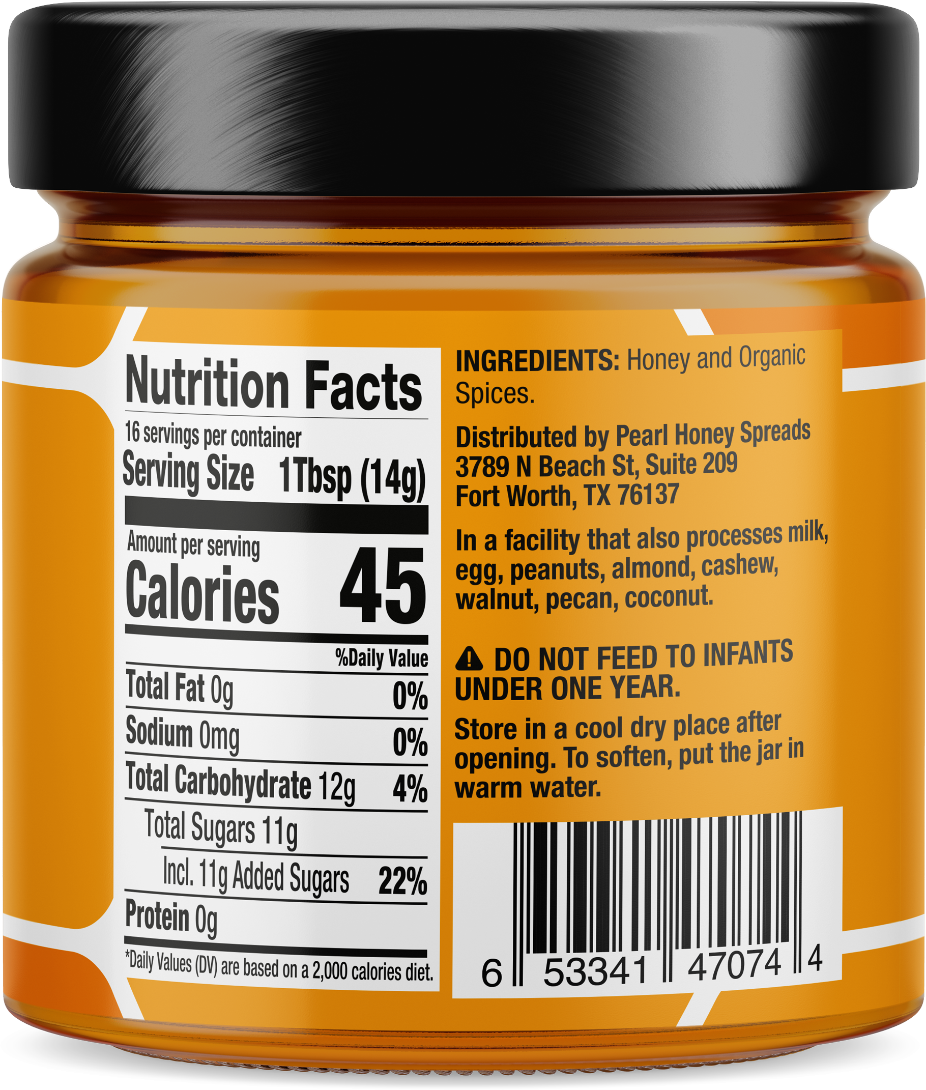 Pumpkin spice creamed honey - Blessings Grow Meadows