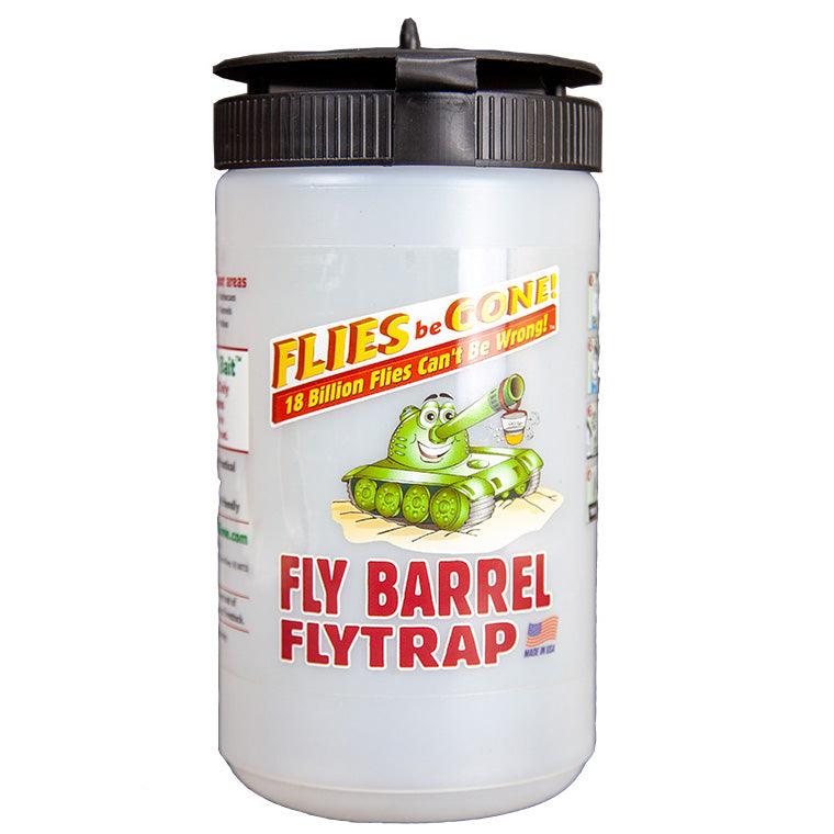 Flies Be Gone Fly Barrel Fly Trap - Blessings Grow Meadows