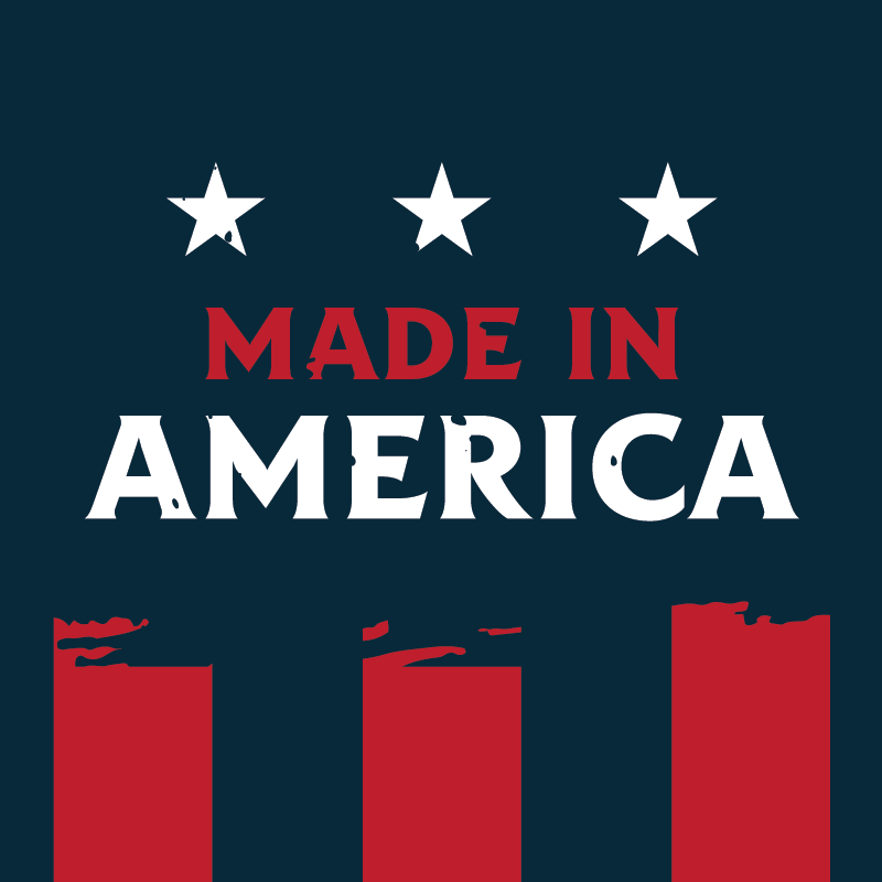 16 oz can of Made in America alkaline spring water by PROUD SOURCE WATER, featuring the brand logo on the label.