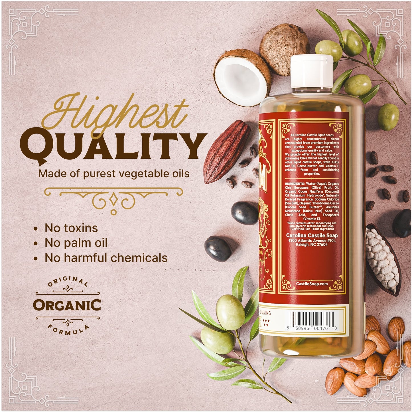 Bay Rum Castile Soap