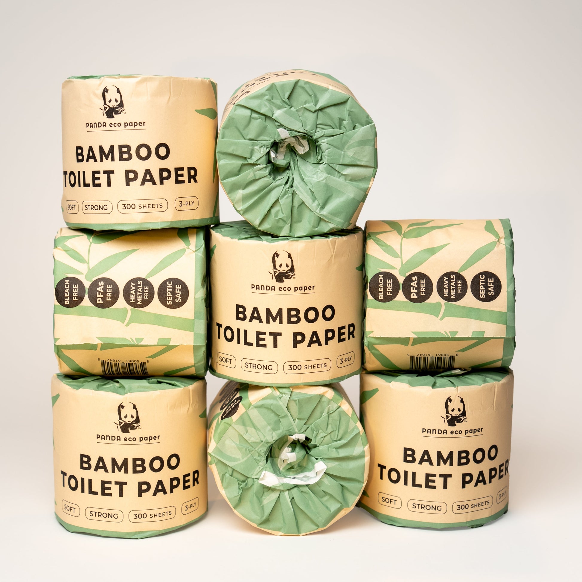 Panda Eco Paper | Bamboo Toilet Paper Sample - Blessings Grow Meadows