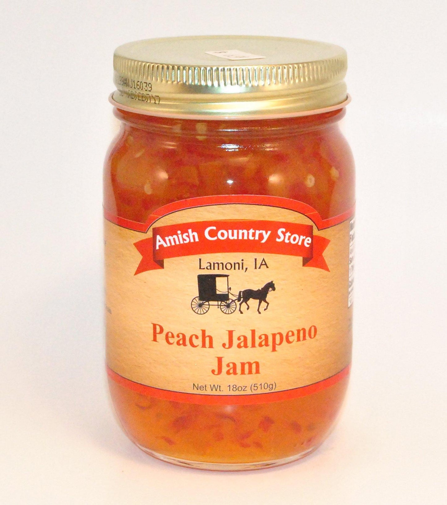 Peach Jalapeno Jam 18oz