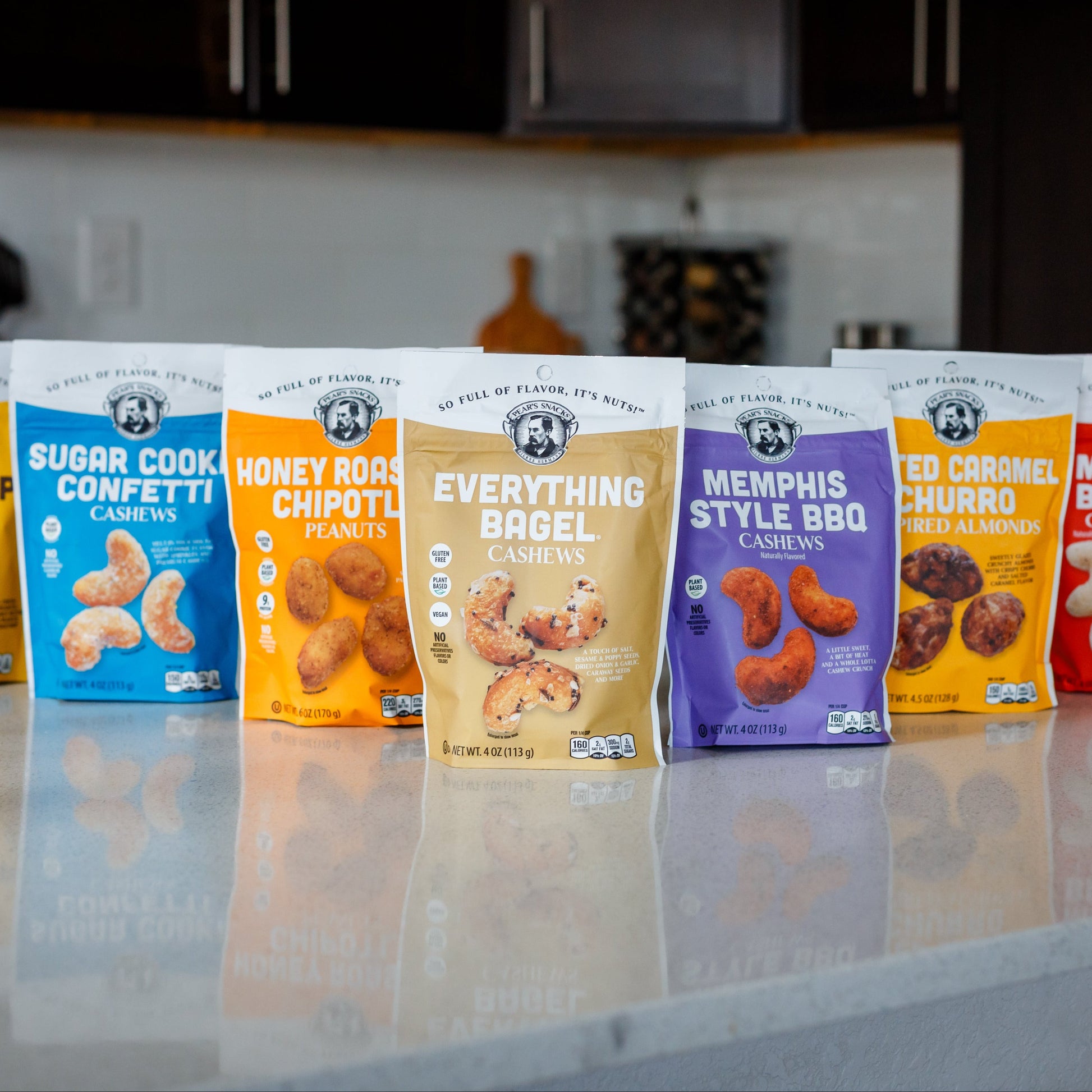 Salted Caramel Churro Inspired Almonds | Pack of 3 | 4.5 oz | Brenmar - BuyNebraska.com ~ Blessings Grow Meadows