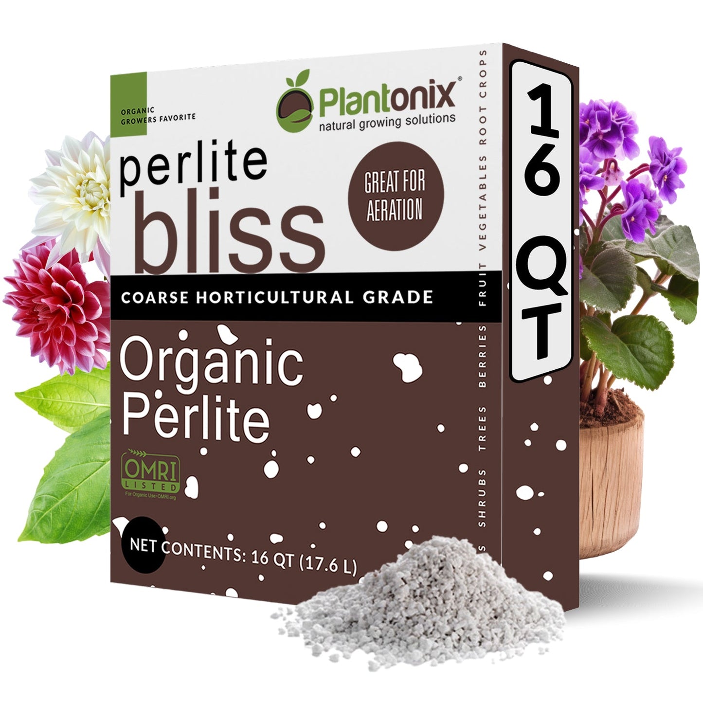 Perlite Bliss Premium Horticultural Grade Perlite - Blessings Grow Meadows