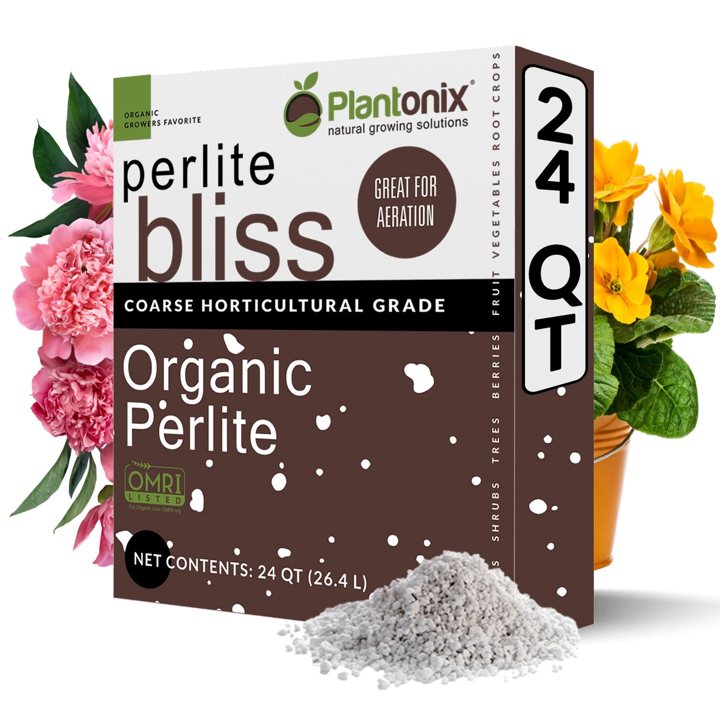 Perlite Bliss Premium Horticultural Grade Perlite - Blessings Grow Meadows
