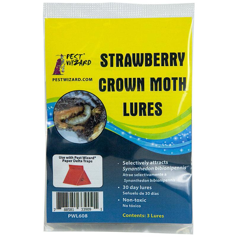Pest Wizard Strawberry Crown Moth Lure 3-Pack - Blessings Grow Meadows