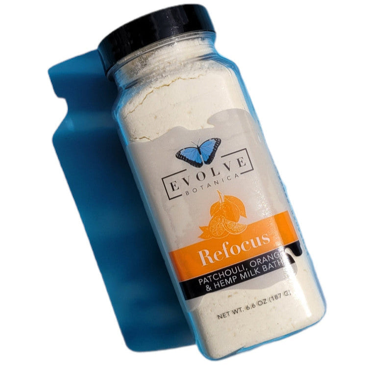 Milk Bath - Refocus (Patchouli, Orange, & Hempseed Oil)