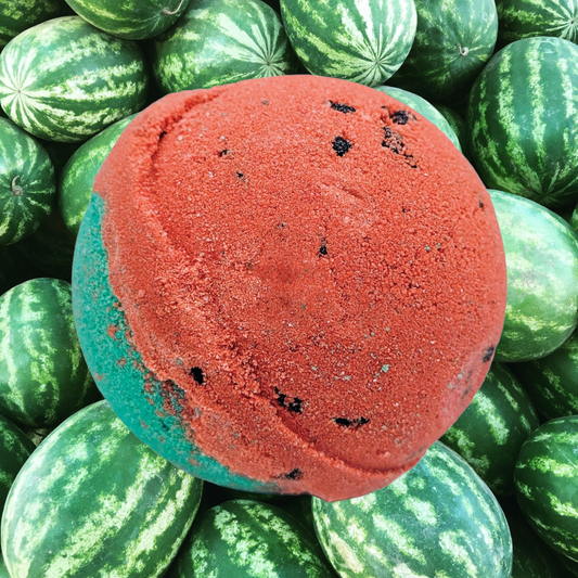 Bath Bomb - Watermelon Sugar - Evolve Botanica ~ Blessings Grow Meadows