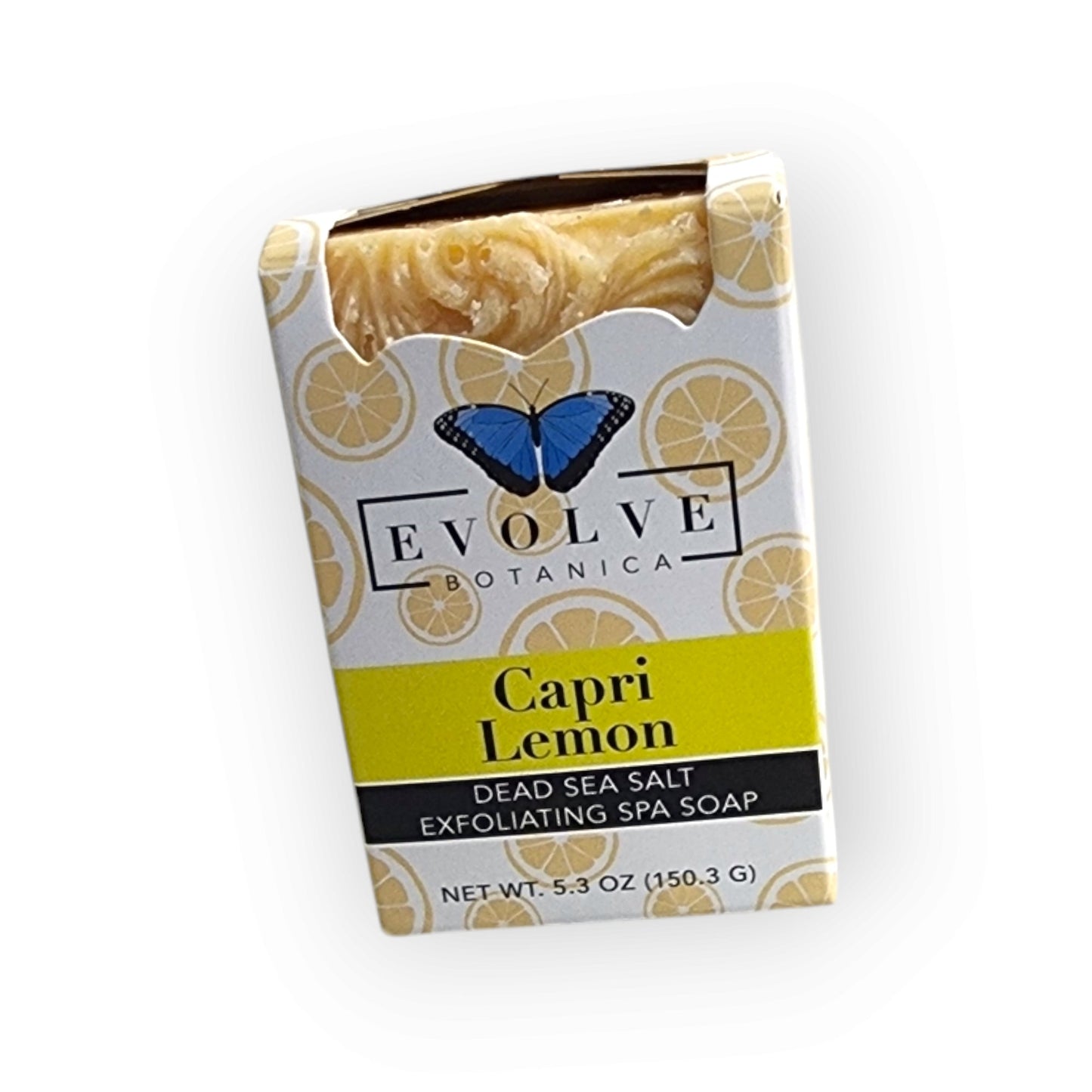 Specialty Soap - Capri Lemon (Limited Edition Salt Bar) - Evolve Botanica ~ Blessings Grow Meadows