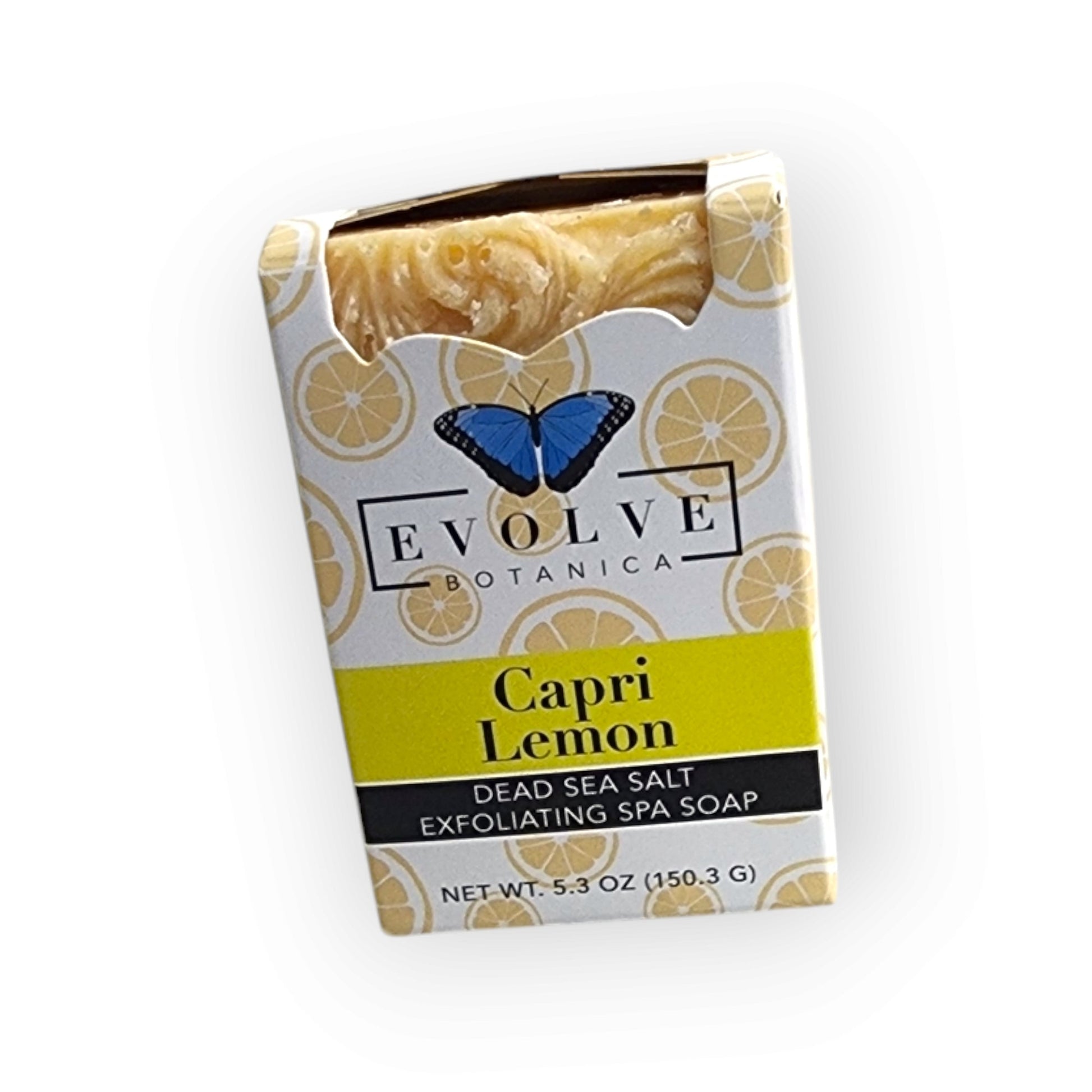 Specialty Soap - Capri Lemon (Limited Edition Salt Bar) - Evolve Botanica ~ Blessings Grow Meadows