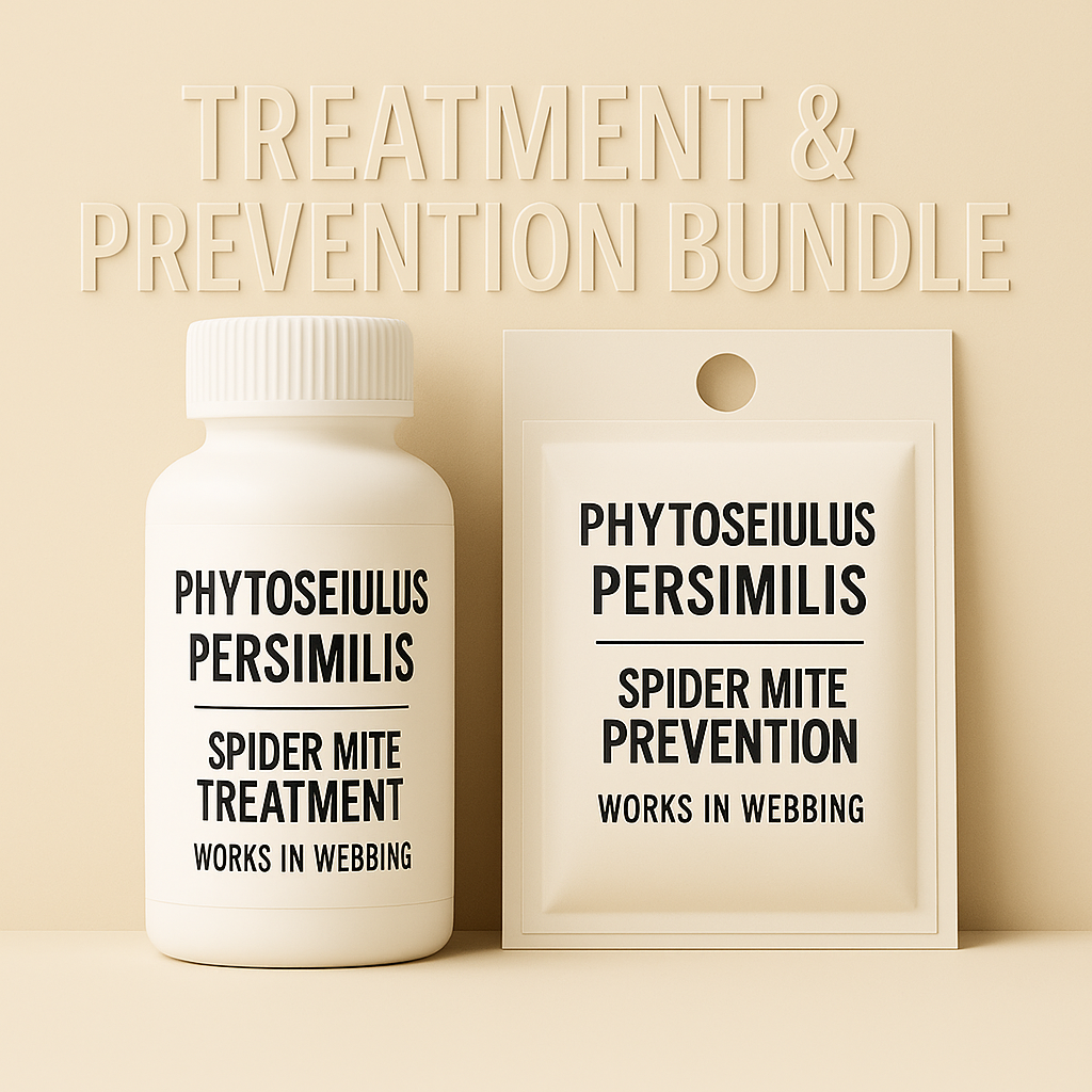 Phytoseiulus persimilis Treatment Bottles - Blessings Grow Meadows -