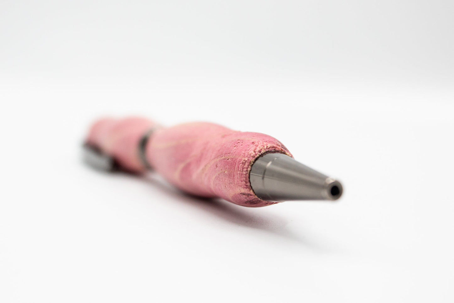 Handcrafted Wood Pen | Pink Stained | Handmade - BuyNebraska.com ~ Blessings Grow Meadows