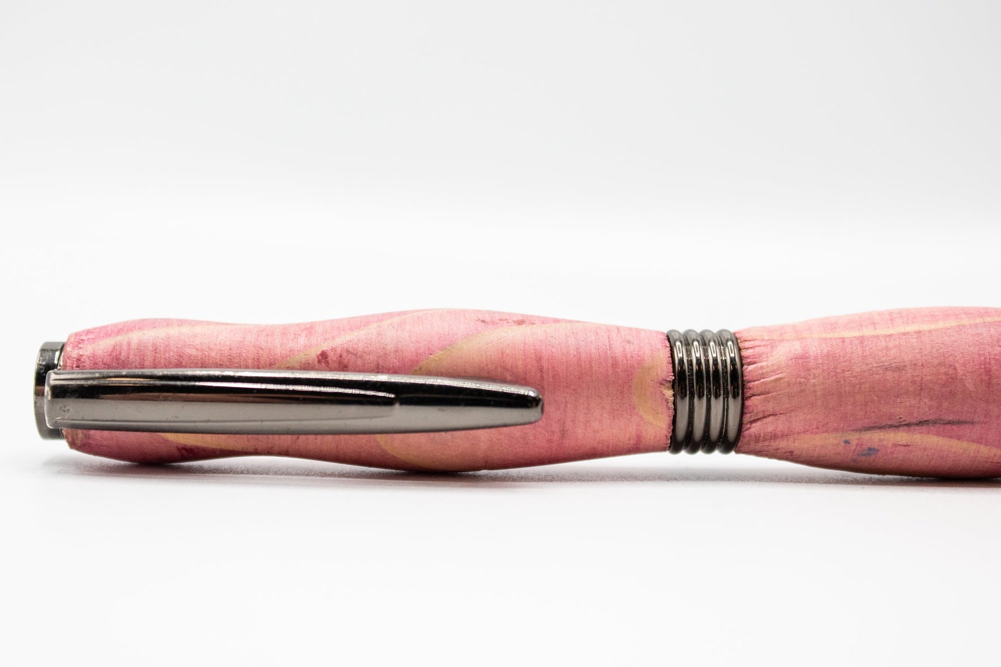 Handcrafted Wood Pen | Pink Stained | Handmade - BuyNebraska.com ~ Blessings Grow Meadows