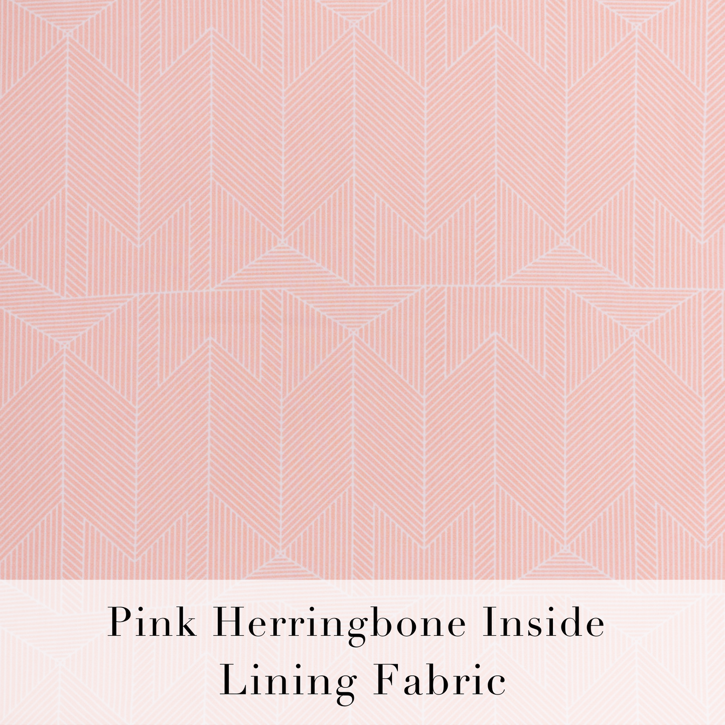 Pink herringbone slim Bible cover by Rebekah Scott Designs featuring a soft, stylish design for protecting your Bible.