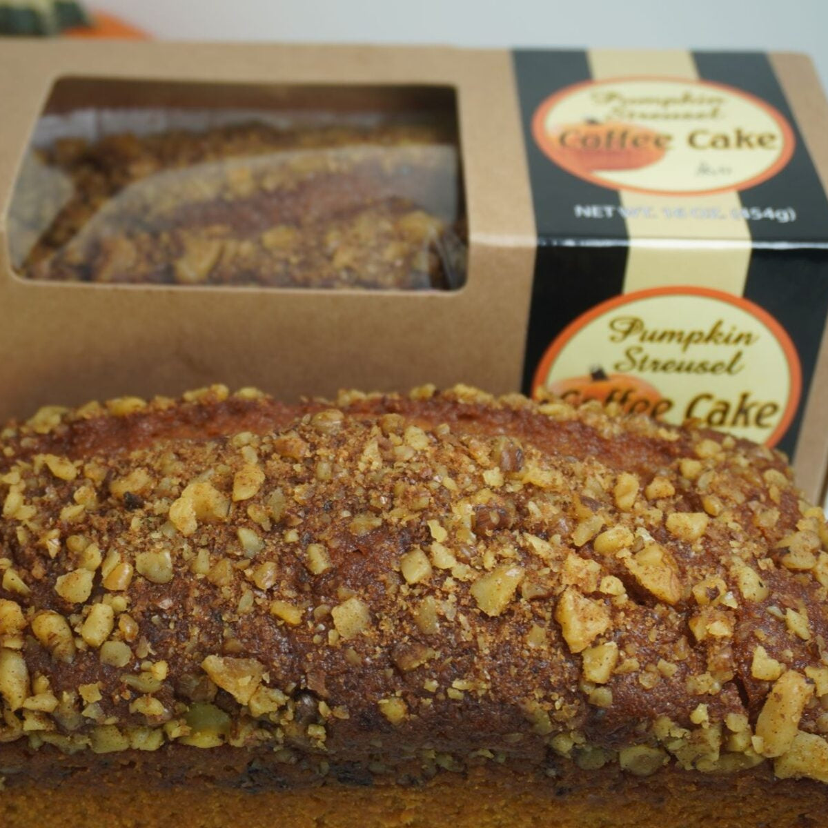 SALE | Pumpkin Streusel Coffee Cake | 16 oz | Beatrice Bakery - BuyNebraska.com ~ Blessings Grow Meadows