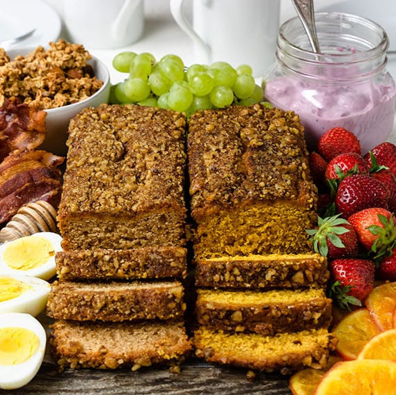 SALE | Pumpkin Streusel Coffee Cake | 16 oz | Beatrice Bakery - BuyNebraska.com ~ Blessings Grow Meadows