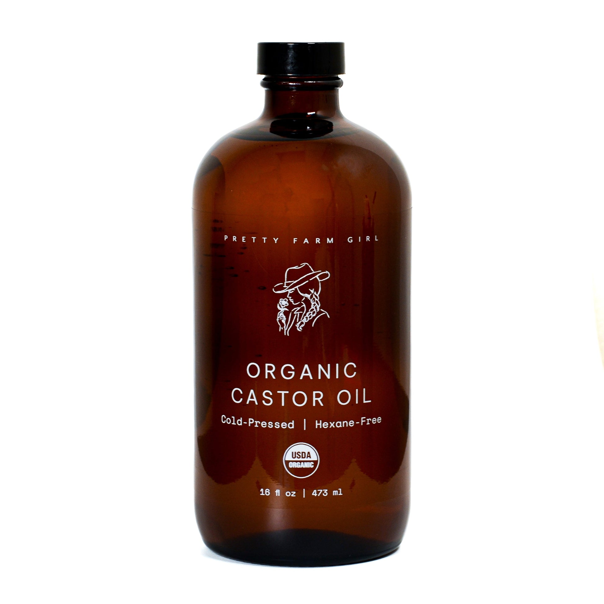 Pure Organic Cold Pressed Hexane-Free Castor Oil - Blessings Grow Meadows -