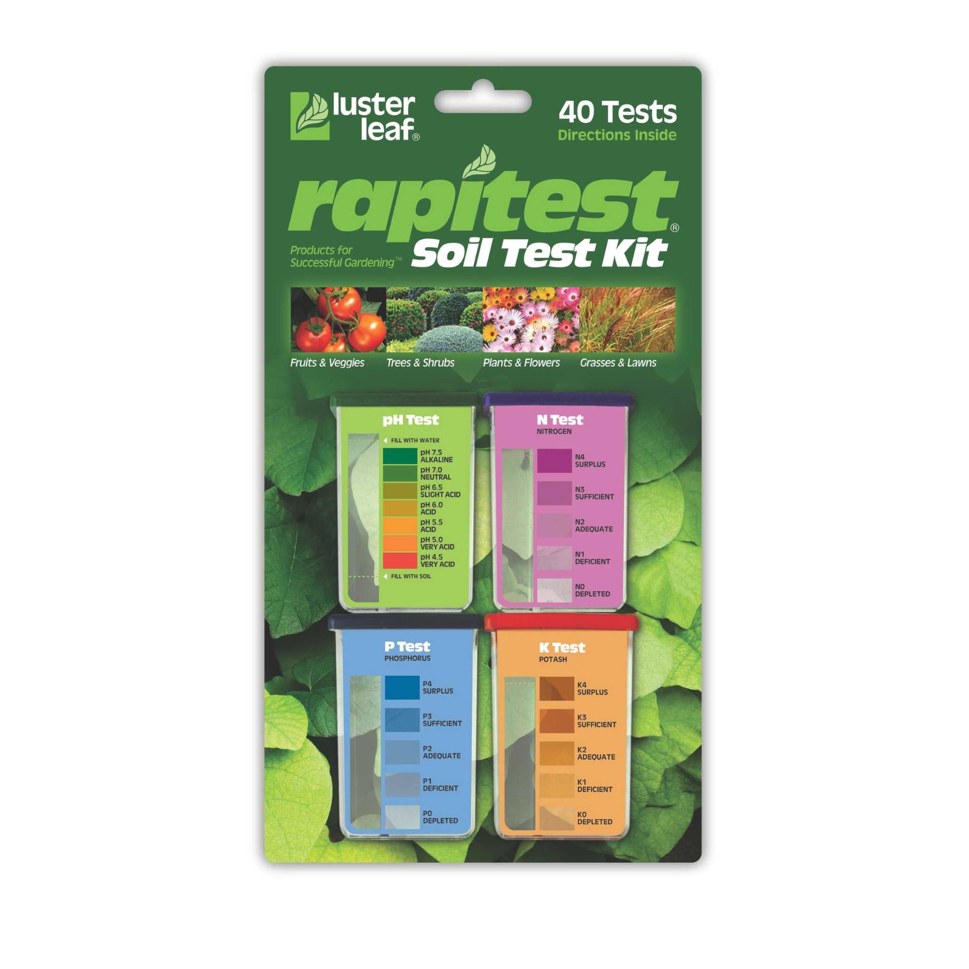 Luster Leaf Rapitest Soil Test Kit - Blessings Grow Meadows