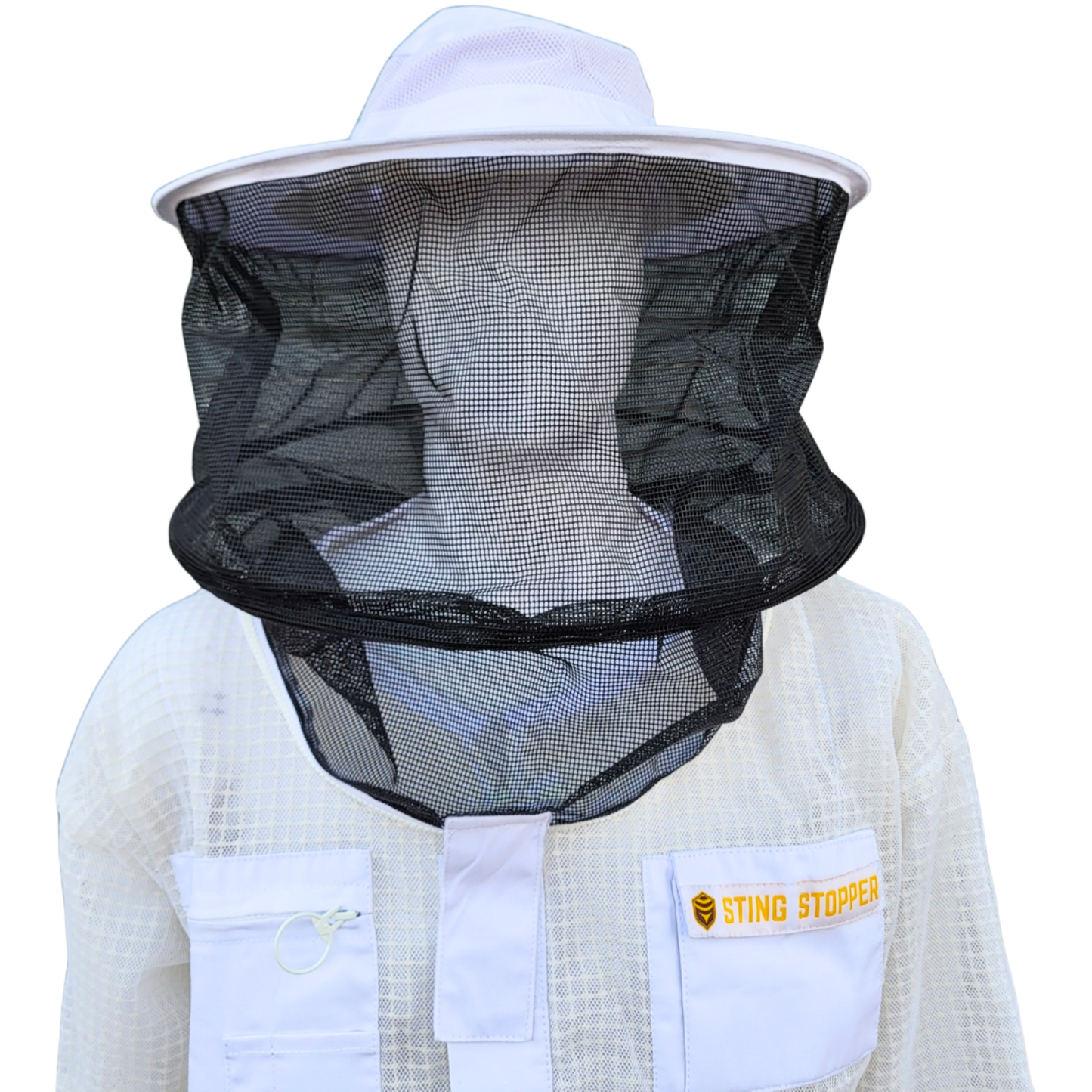 Round or Fencing Beekeeping Veil - Foxhound Bee Company ~ Blessings Grow Meadows