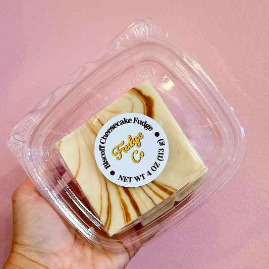 Biscoff Cheesecake Fudge - Fudge Co. ~ Blessings Grow Meadows