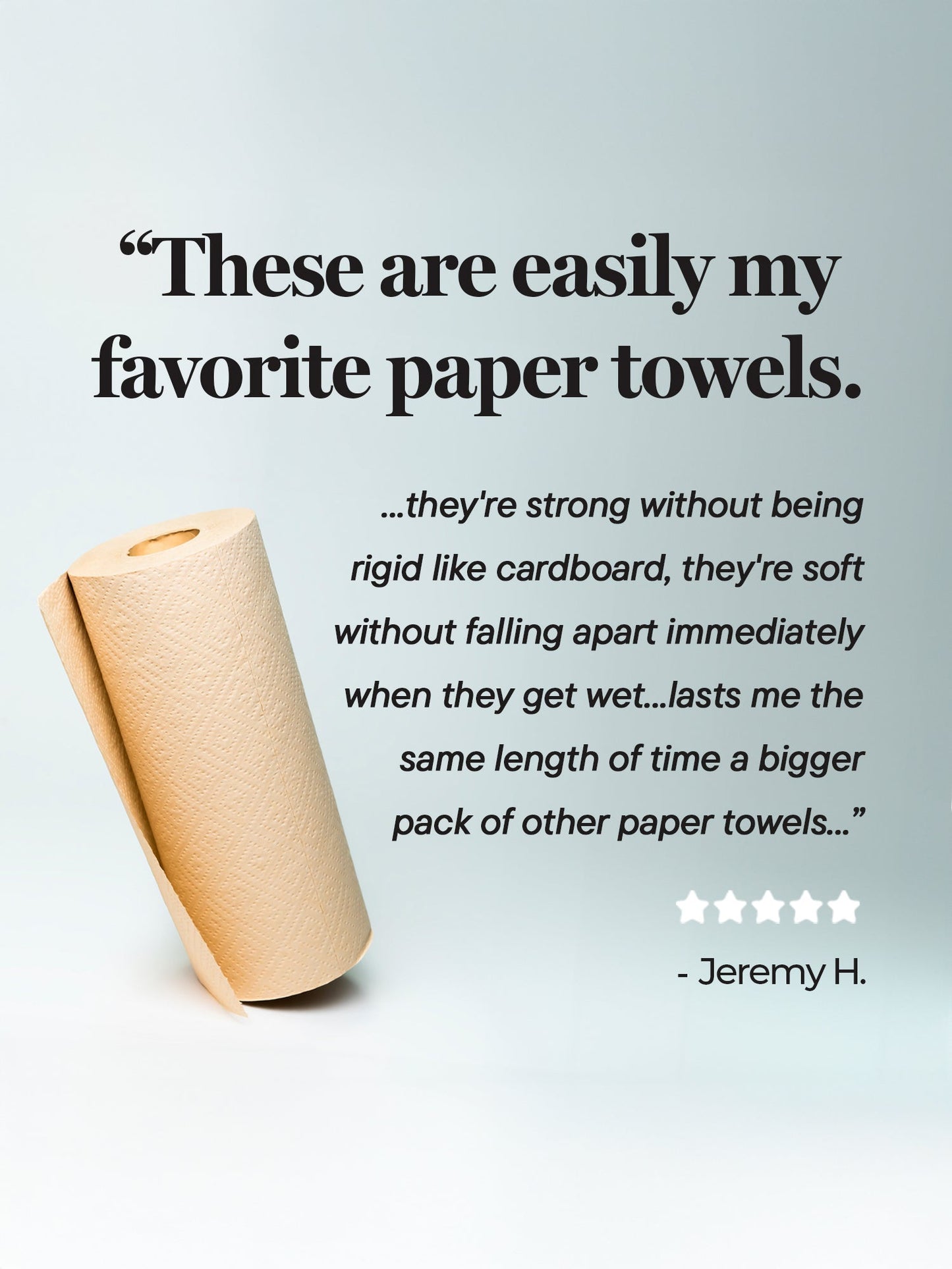 Panda Eco Paper | Bamboo Paper Towels Sample - Blessings Grow Meadows