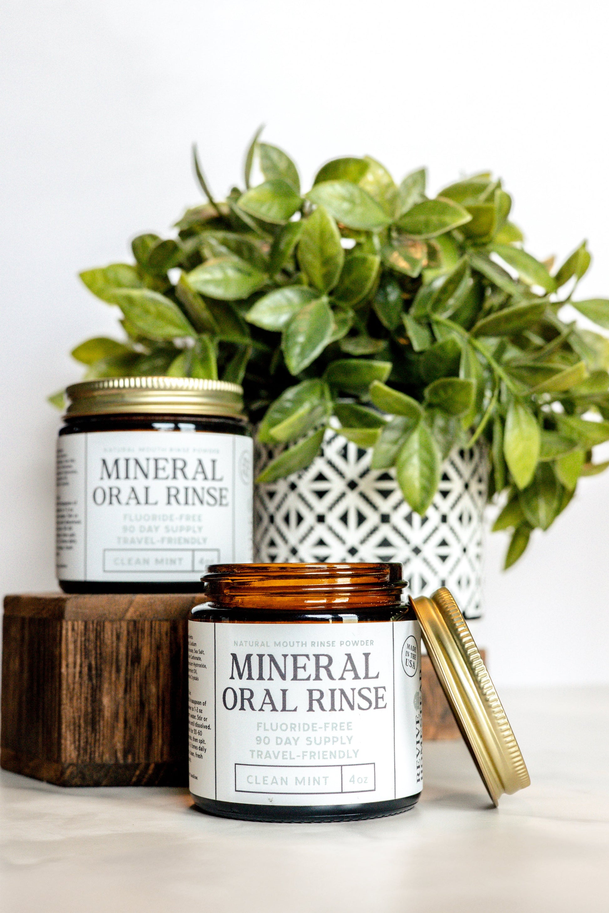 Natural Oral Rinse - Revive Homestead ~ Blessings Grow Meadows