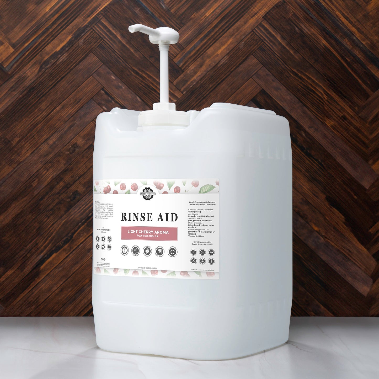 Rinse Aid for Automatic Dishwashers | Light Cherry - Blessings Grow Meadows