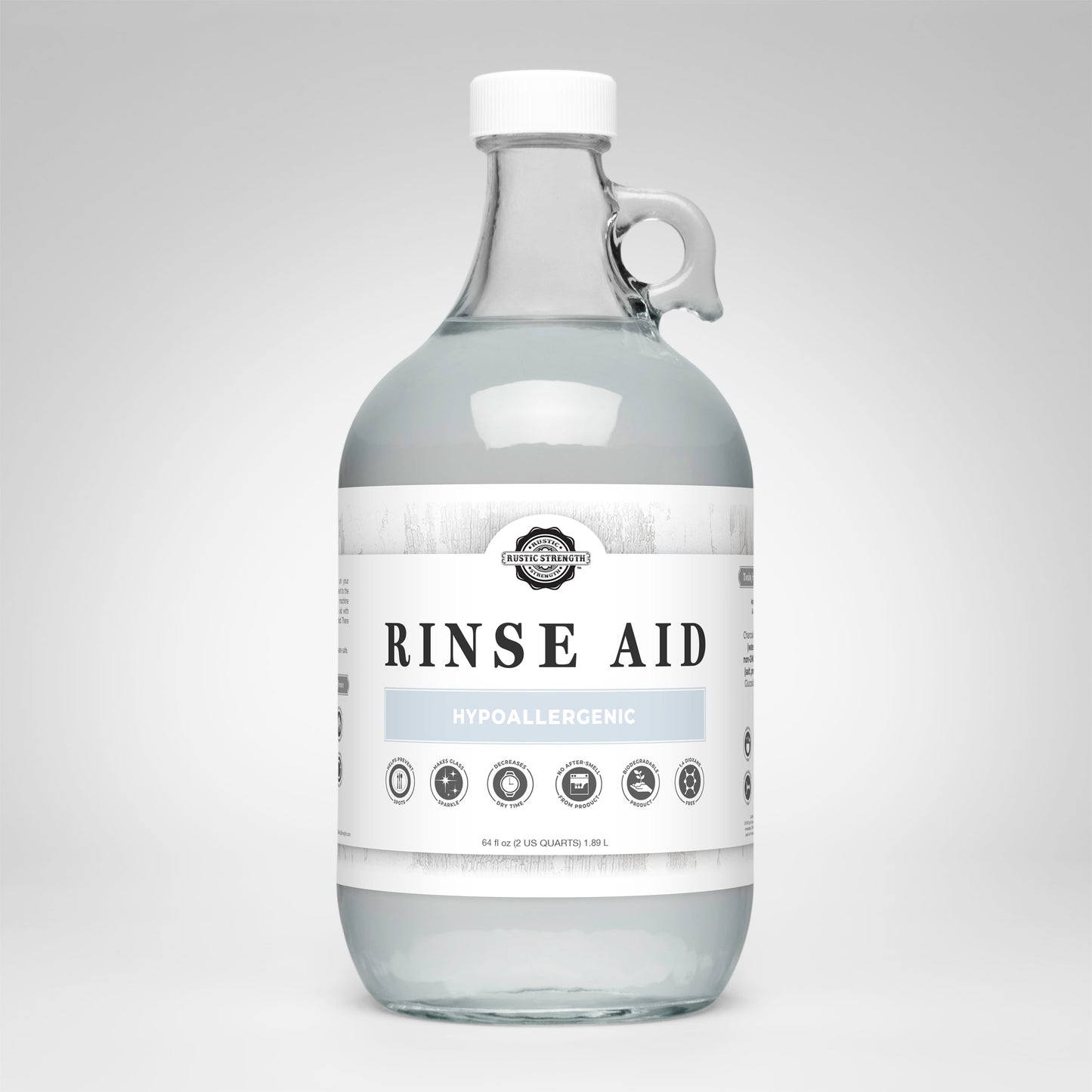 Rinse Aid for Automatic Dishwashers | Unscented - Blessings Grow Meadows