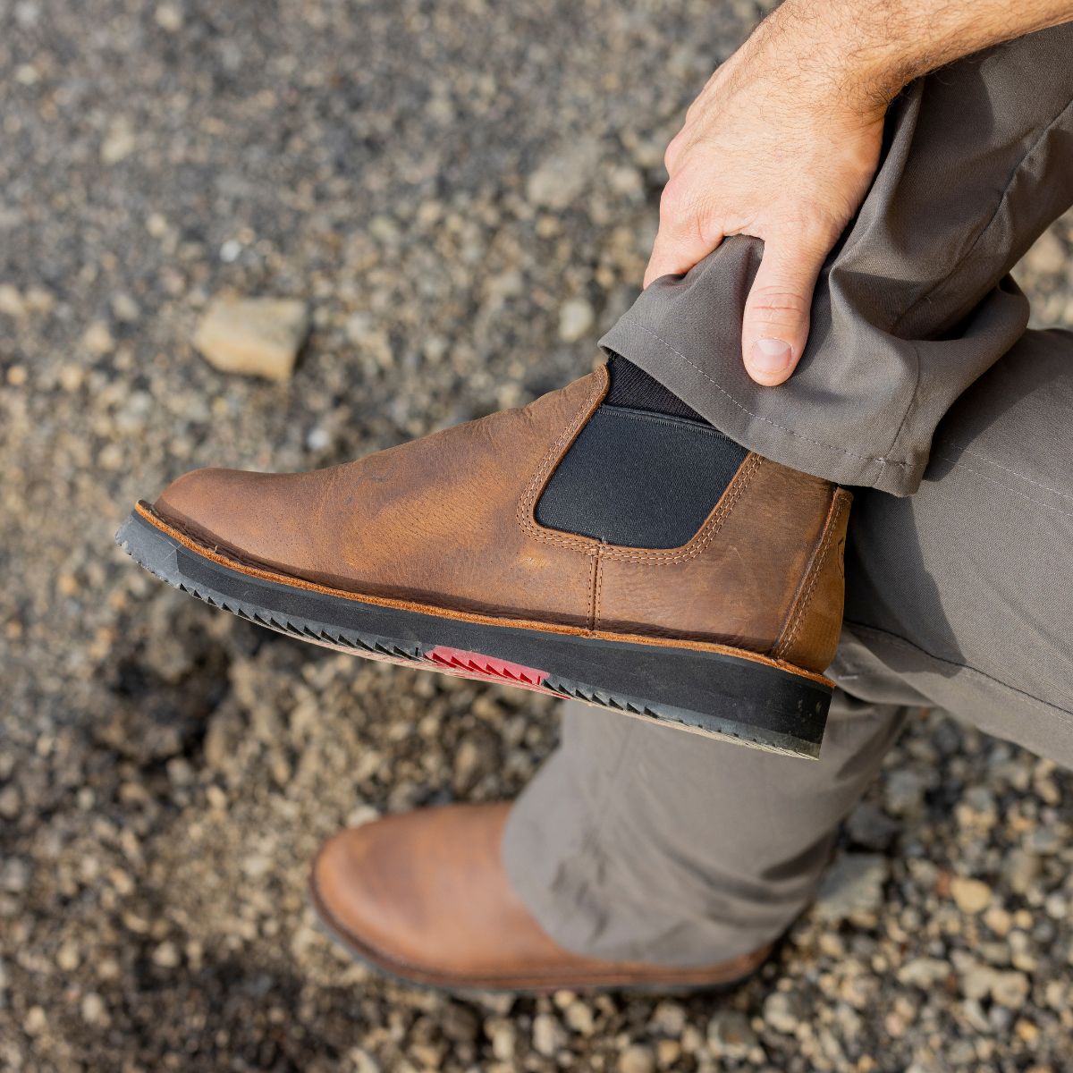 Romeo Heritage Leather Slip-On Shoe – Brown - Blessings Grow Meadows