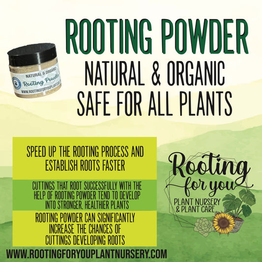 Rooting Powder - Vegan - Organic - Oregon Licensed Nursery - Can be used with all soil types