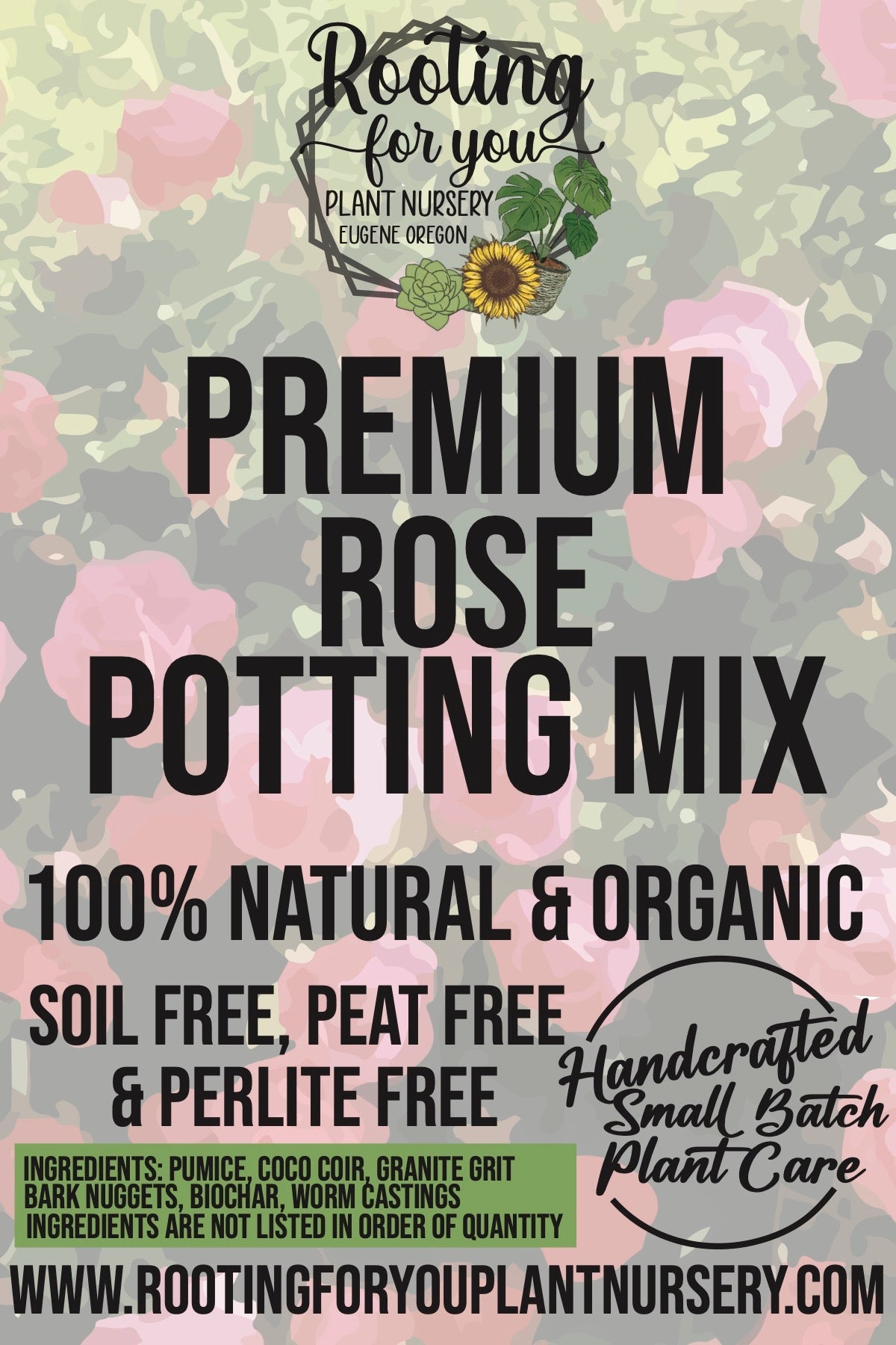 Rose Premium Potting Mix