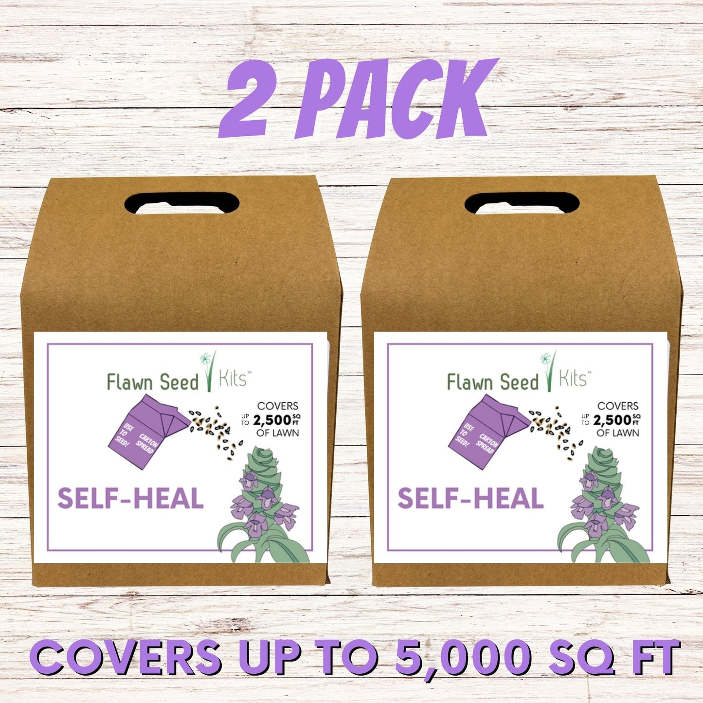 Self-Heal "Heal-All" Eco-Friendly Seeding Kit (Limited Time) - Blessings Grow Meadows
