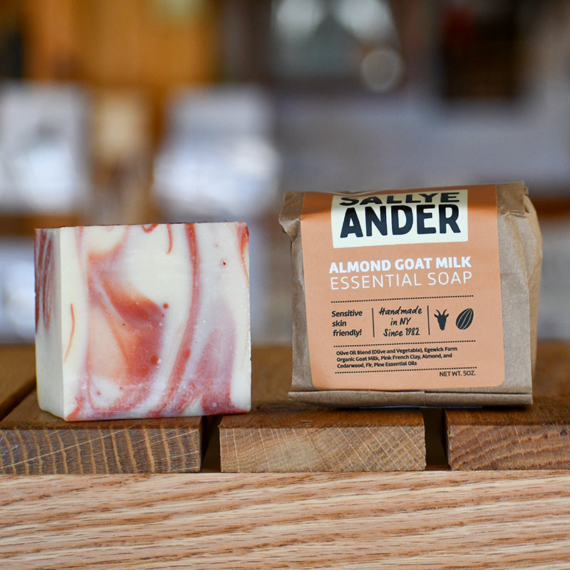 Almond Goat Milk Soap 5 oz. - Blessings Grow Meadows