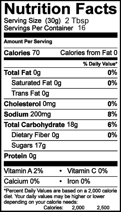 Salted Vodka Rib Glaze 16 oz