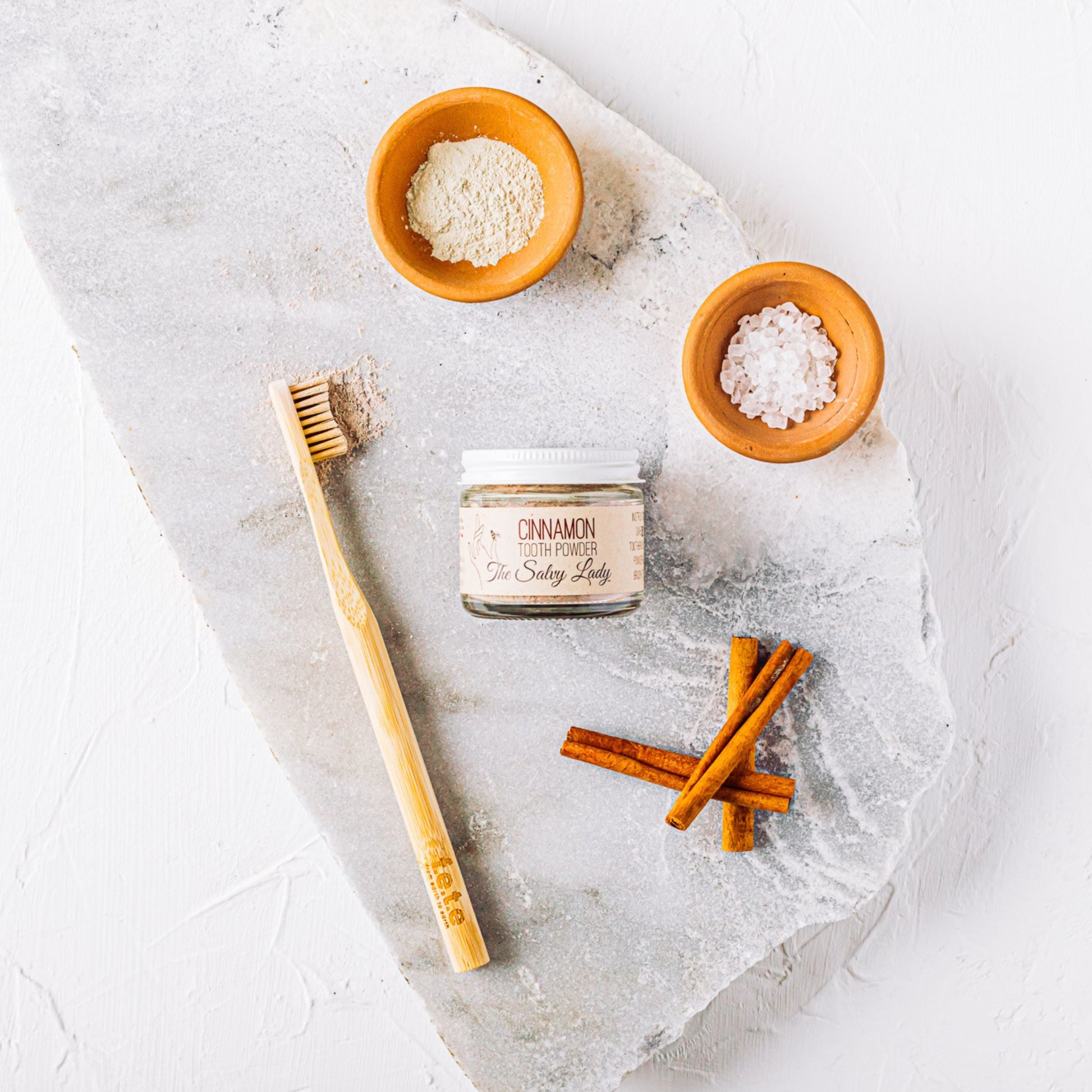 Tooth Powder | 2 oz | Multiple Flavors | Fluoride Free | The Salvy Lady - BuyNebraska.com ~ Blessings Grow Meadows