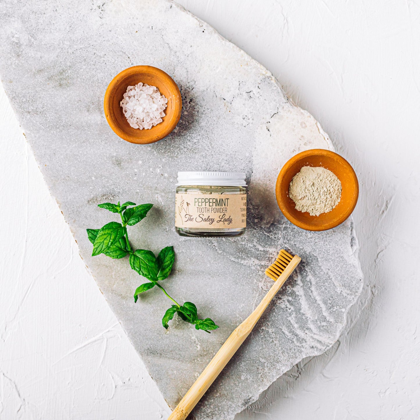 Tooth Powder | 2 oz | Multiple Flavors | Fluoride Free | The Salvy Lady - BuyNebraska.com ~ Blessings Grow Meadows