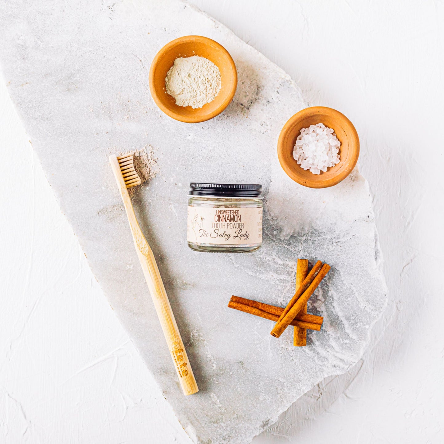 Tooth Powder | 2 oz | Multiple Flavors | Fluoride Free | The Salvy Lady - BuyNebraska.com ~ Blessings Grow Meadows