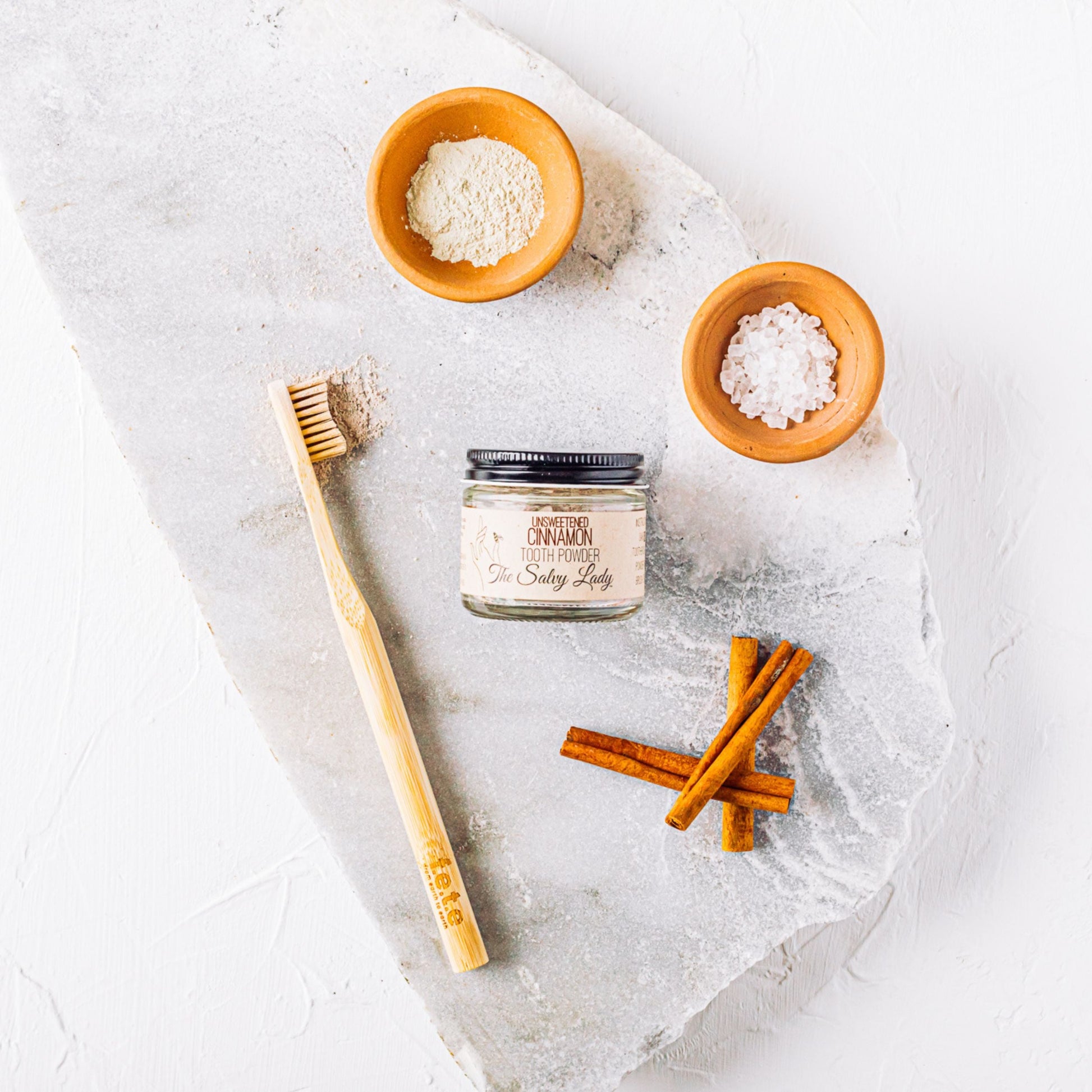 Tooth Powder | 2 oz | Multiple Flavors | Fluoride Free | The Salvy Lady - BuyNebraska.com ~ Blessings Grow Meadows