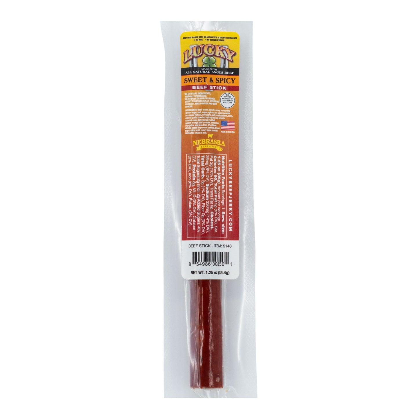 Sweet & Spicy Beef Stick | 1.25 oz | Nebraska Star Beef - BuyNebraska.com ~ Blessings Grow Meadows