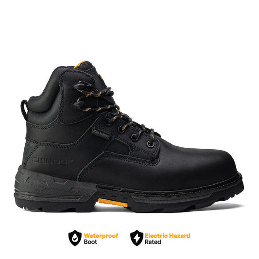 Sawhorse 6” Soft Toe Men’s Waterproof Work Boot - Black - Blessings Grow Meadows