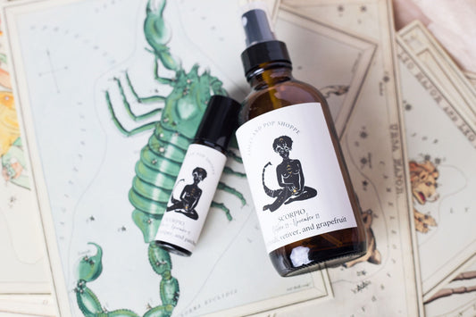 Scorpio Aromatherapy Spray and Roller Set - Blessings Grow Meadows -