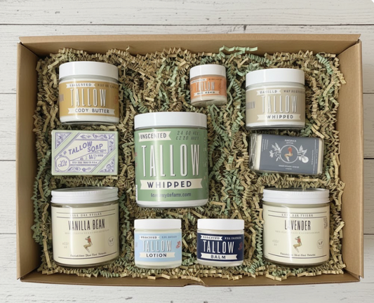 ultimate in skin pampering with The Lady May Ultimate Tallow Skincare Gift Box - Lady May Tallow ~ Blessings Grow Meadows