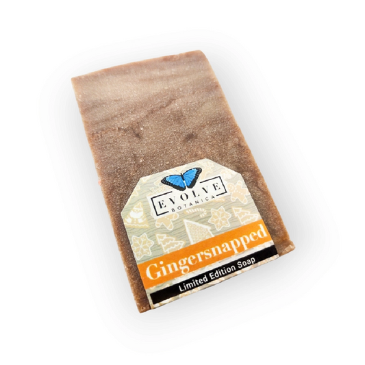 Seasonal Soap - Gingersnapped (Christmas) - Evolve Botanica ~ Blessings Grow Meadows