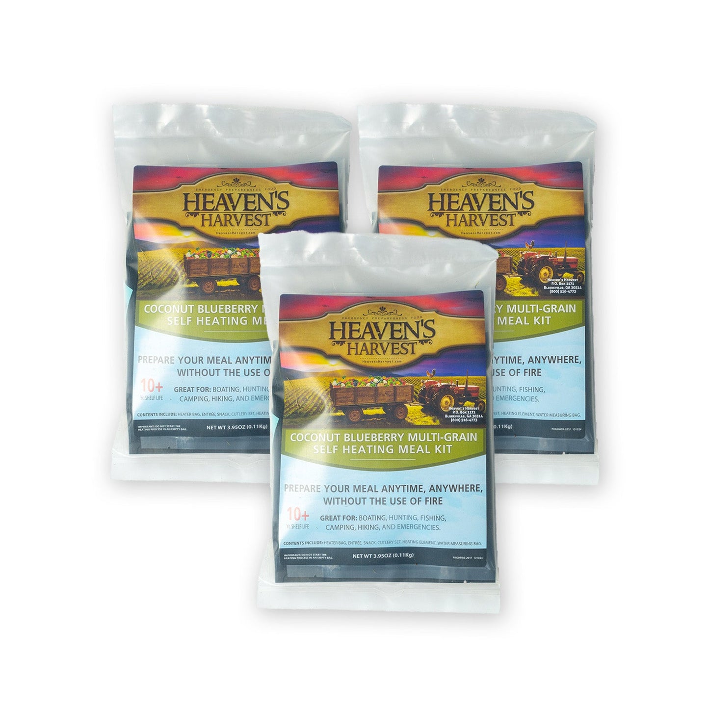 Self-Heating Meal Kit - Coconut Blueberry Multi-Grain