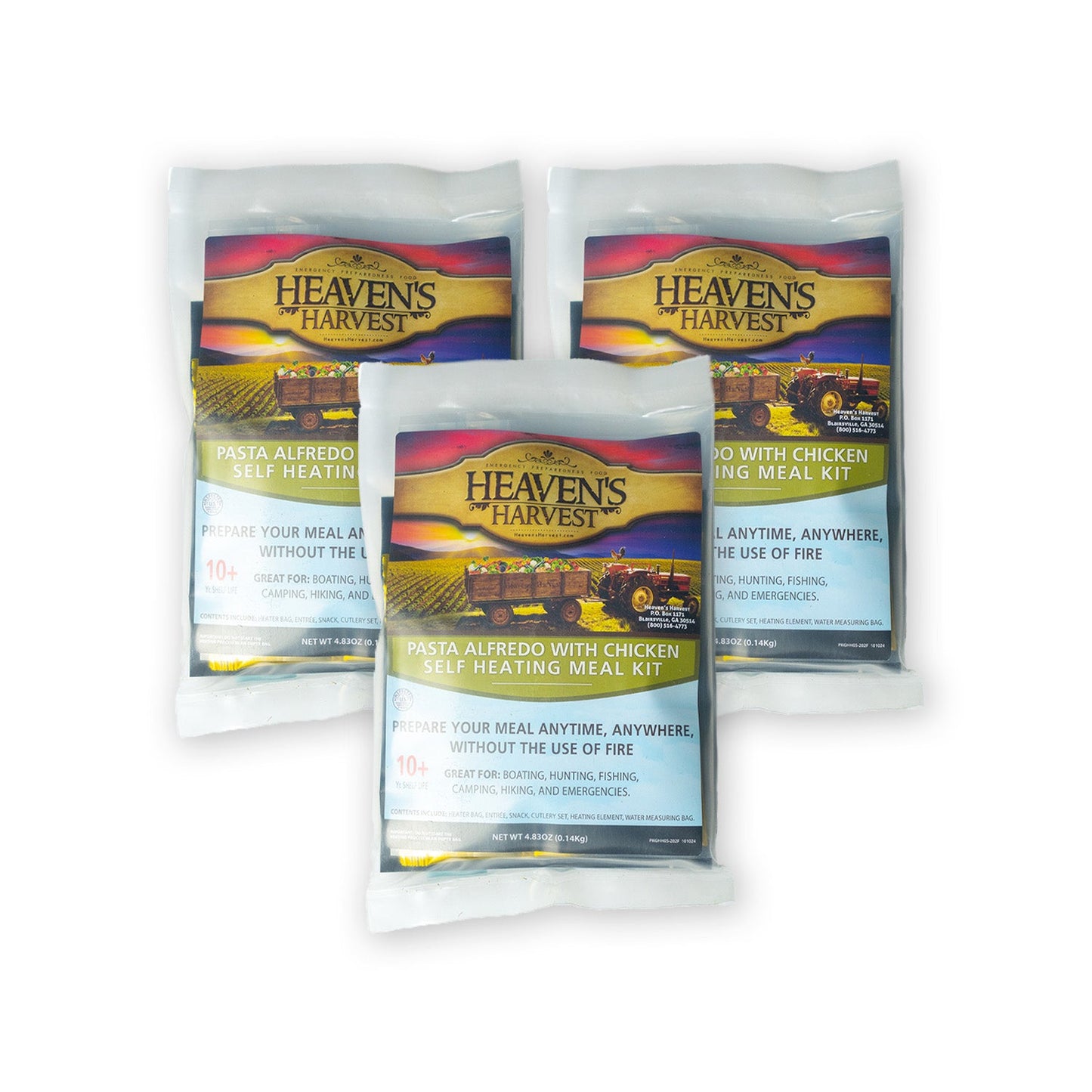 Self-Heating Meal Kit - Pasta Alfredo with Chicken