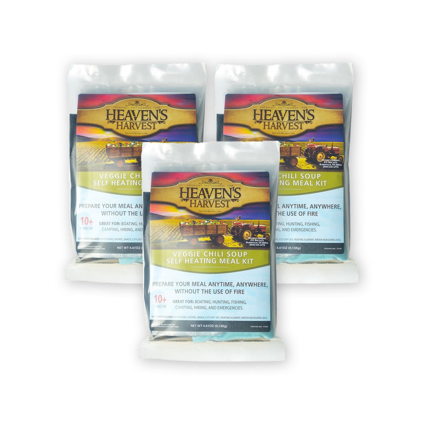 Self-Heating Meal Kit - Veggie Chili Soup