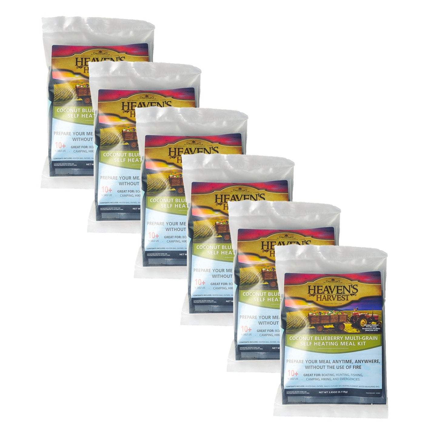 Self-Heating Meal Kit - Coconut Blueberry Multi-Grain