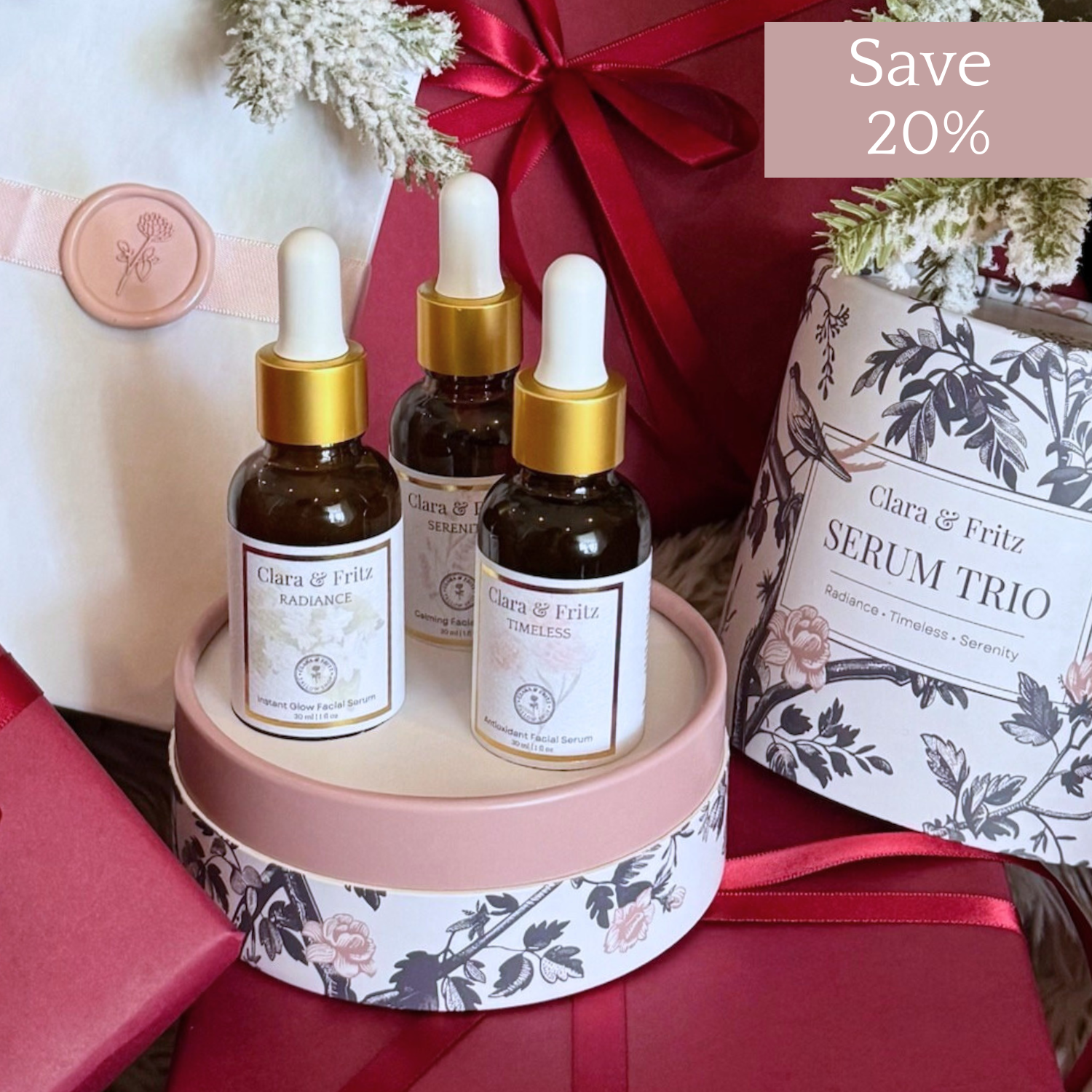 Radiance Instant Glow Facial Serum - Blessings Grow Meadows