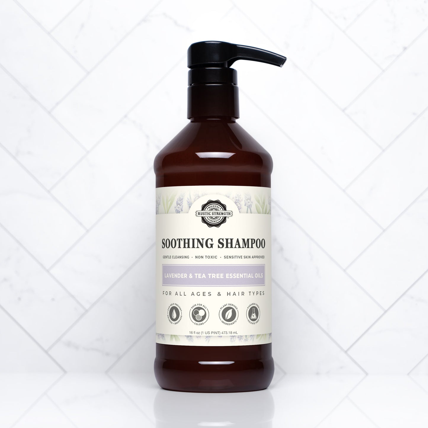 Soothing Shampoo | Lavender & Tea Tree - Blessings Grow Meadows
